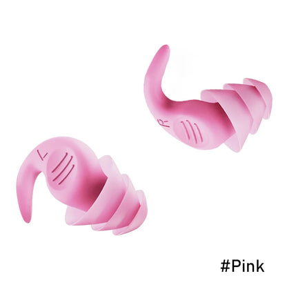 Soft Silicone Sleeping Ear Plugs Sound Insulation Ear Protection Earplugs Anti-Noise Plugs for Travel Silicone Noise Reduction