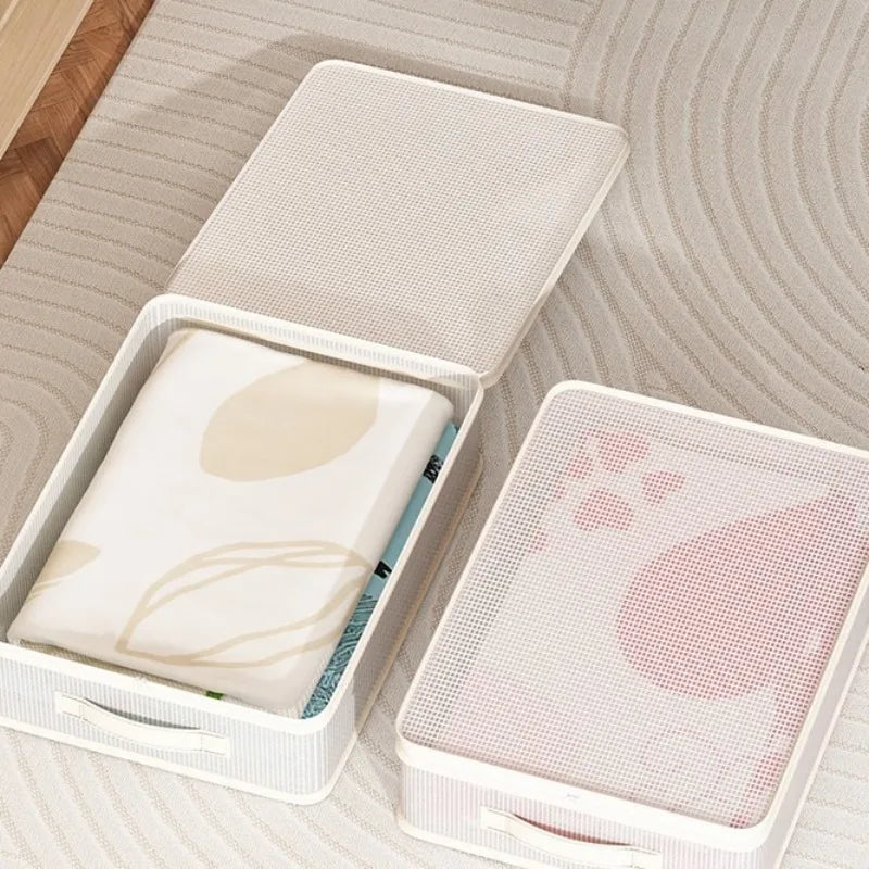 Home Bed Sheets Duvet Covers Thickened Sorting Bags Wardrobes Cotton Quilts Clothing Compartments Dust-proof Storage Bags