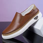 Men's Breathable Loafers Summer Comfort Soft Sole Slip-On Casual Shoes Anti-Slip Wear-Resistant Outdoor Men's Shoes-723