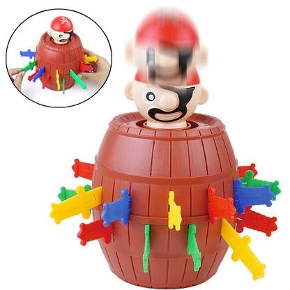 Pirate Board Game, Montessori Family Gathering Games, Childrens Funny Toy Cubes, Childrens Board Games Boys and Girls Gifts.
