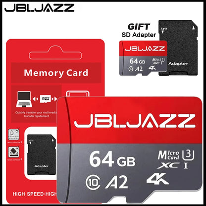 Micro SD Card High Speed SD Memory Card 128GB 64GB 256GB 512GB MicroSD U3 V30 TF Flash Card for Xiaomi Phone Camera Devices