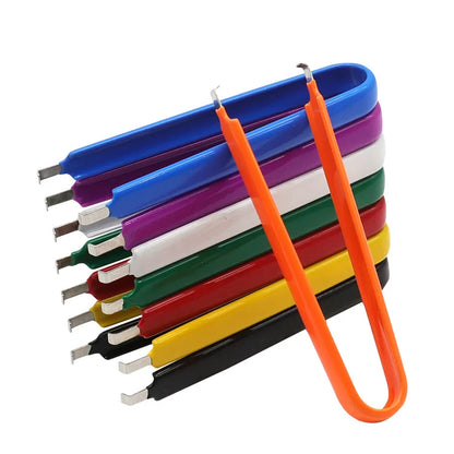 IC Extractor U Type Tweezers Mobile Phone Repair Tool Chip Electronic Component Parts Extraction Removal Puller
