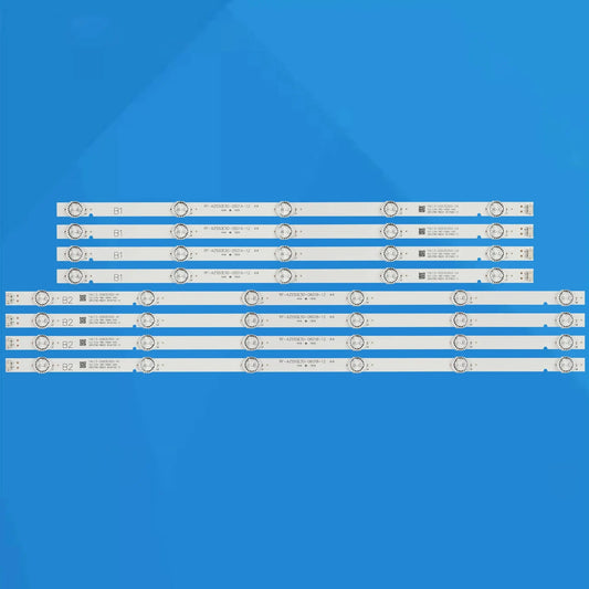 8pcs/set LED Backlight Strip For Philco PTV55U21 55UJ6300 55UJ6000 55UJ6200 55UJ620V 55LJ620V RF-AZ550E30-0601B-12 0501A A4