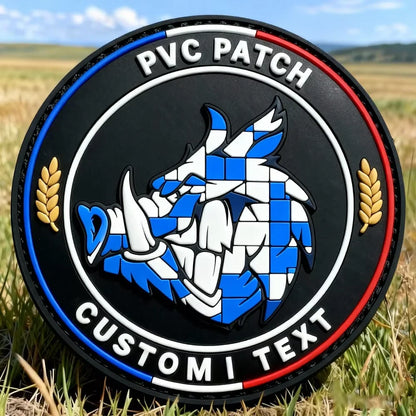 Custom Embossed Iron on Soft Rubber PVC Garment Label Rubber Patch Clothing Clothes Rubber Logo 3D Silicone PVC Logo
