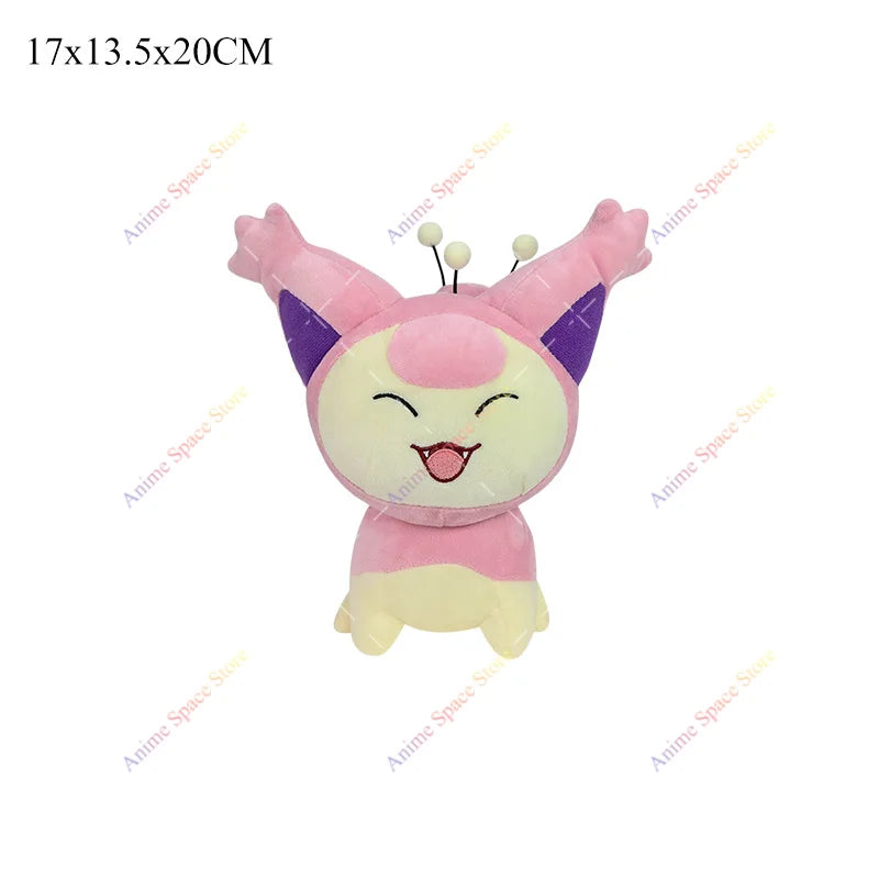 Anime Plush Gligar Wobbuffet Drifloon Olbat Ditto Cos Mew Soft Stuffed Doll Cute Pokemon Sleeping Gengar Charizard Sylveon Plush