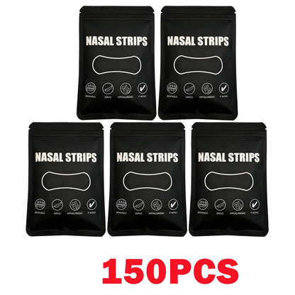 Sports Anti Snoring Nose Strips for Breathing Physical Expansion BreathableEnhanced  Nasal Patch Better Sleep Nasal Strips