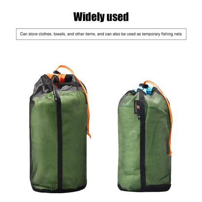Compression Bag Portable Waterproof Drawstring Travel Sundry Bag Dustproof Space Saving Carry Pouch for Camping Travel Hiking
