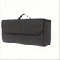 1-Pack Car Trunk Organizer: Foldable, ergonomic handle, for SUVs/sedans/trucks, durable fabric