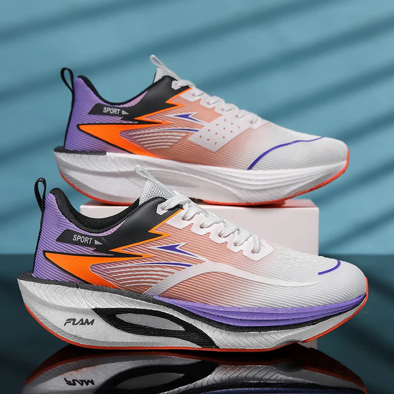 Marathon Running Shoes Speciality Men Sports Cushion Carbon Board Breathable Lightweight Comfortable Women's Athletic Sneakers