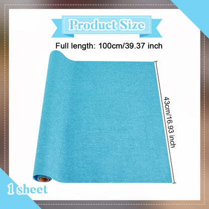 47x15.7 Inch Binding Cloth Linen Cover Fabric Surface Cloth for Binding Upholstery Fabric for Protection DIY Crafts Scrapbooking