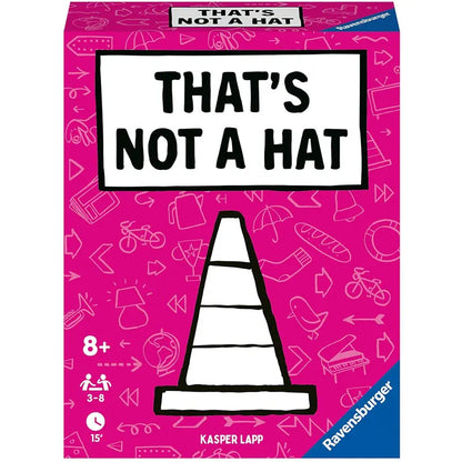 #@That's Not A Hat-Fun Bluffing & Memory Party Game for All Ages Components | Ideal for Family Gatherings | Great Replay Value