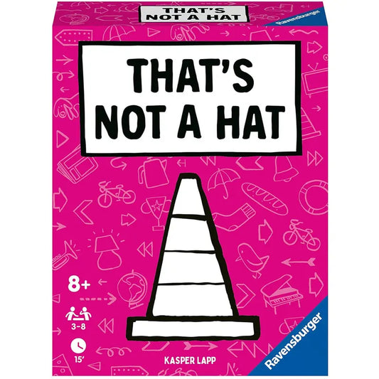 #@That's Not A Hat-Fun Bluffing & Memory Party Game for All Ages Components | Ideal for Family Gatherings | Great Replay Value