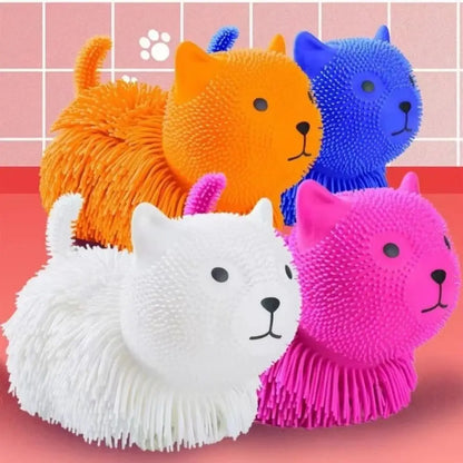 New Anxiety Aid Sensory Toys Cute Rabbit Stress Relief Toys PVC Dog Decompression Toy Children's