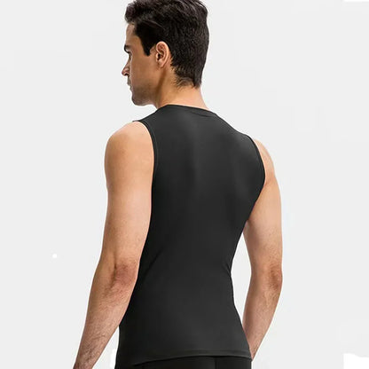 elastic sleeveless running Gym men's and women's free custom logo compression vest, quick drying sports sleeveless T-shirt