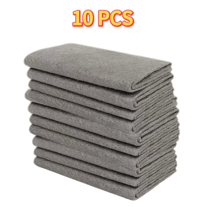 Thickened Magic Mop; Special Glass Cleaning Cloth; No Trace, No Shedding Magic Cloth; Home Use Water and Oil Stain Remover.