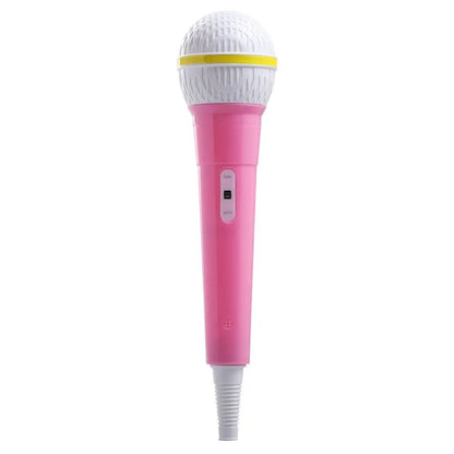 New Party Practice Microphone Microphone Prop Karaoke Prop Toy Mics Toy Simulate Speech Stage Costume Prop Fake Microphone