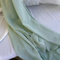 Dusty Blue Soft Chiffon Fabric for Wedding Party Decor Home Decor Georgette Backdrops Curtain Dress Skirt Shirt Cloth DIY