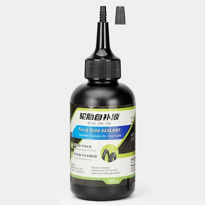 120 ml Płyn Uszczelniający do Opon Bez Dętek Rowerowych MTB Szosowych Zestawy Naprawcze do Opon Płynny Klej do Naprawy Przebić Akcesoria Rowerowe