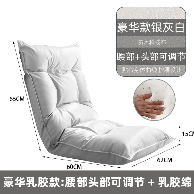 New Human Kennel Lazy Sofa Japanese Tatami Bay Window Chair Bed Back Chair Foldable Dormitory Waist Armrest