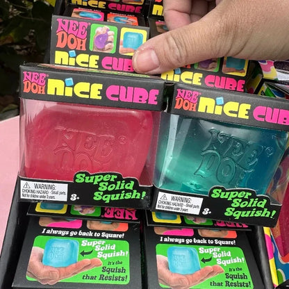 2026 Needoh Nice Cube Sensory Stress Reliever Fidget Tool for Anxiety & Focus Desk Sensory Cube for Adults & Kids ﻿#%