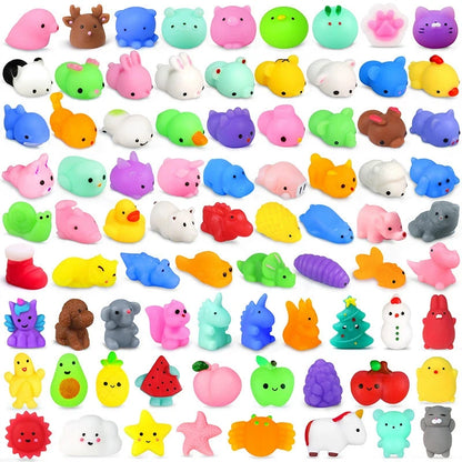 5-50PCS For  Party Gift Squishy Toy Cute Animal Antistress Ball Squeeze Mochi Rising Toys Abreact Soft Sticky Stress Relief