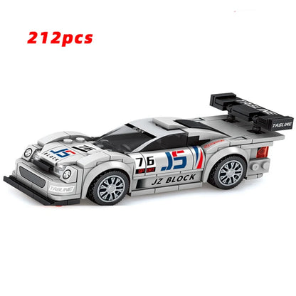 City Speed Racing MOC Car Sports Building Blocks Bricks Classic Rally sport Super Racer Vehicles Christmas gift Technical toys