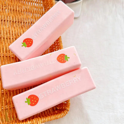Cute Strawberry Milk Bar Squishy Toy Soft Slow Rising Squeeze Stress Relief Toy Funny Anti-Stress Sensory Toy for Adults Gifts
