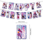 K-pop Kids Birthday Party Supplies All-in-One Decor Set-Paper Tableware Cups Candy Box Gift Bags Banner for Festive Celebrations