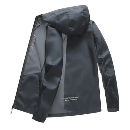 NEW 2025 Sunscreen Coats Men's Breathable Sports Waterproof Jacket Summer UV Protection Outdoor Fishing Skin Clothing