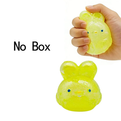 Needoh Sensory Jellyfish Gummy Bear Toy Soft Nice Cube Anti-Stress Stress Relief Pressure Souvenir Sensory Non-toxic Fidget Toy