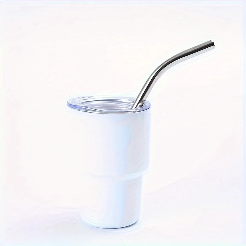Stainless Steel Water Cup, Portable Mini Sippy Water Bottle, Suitable For Outdoor Camping, Picnic