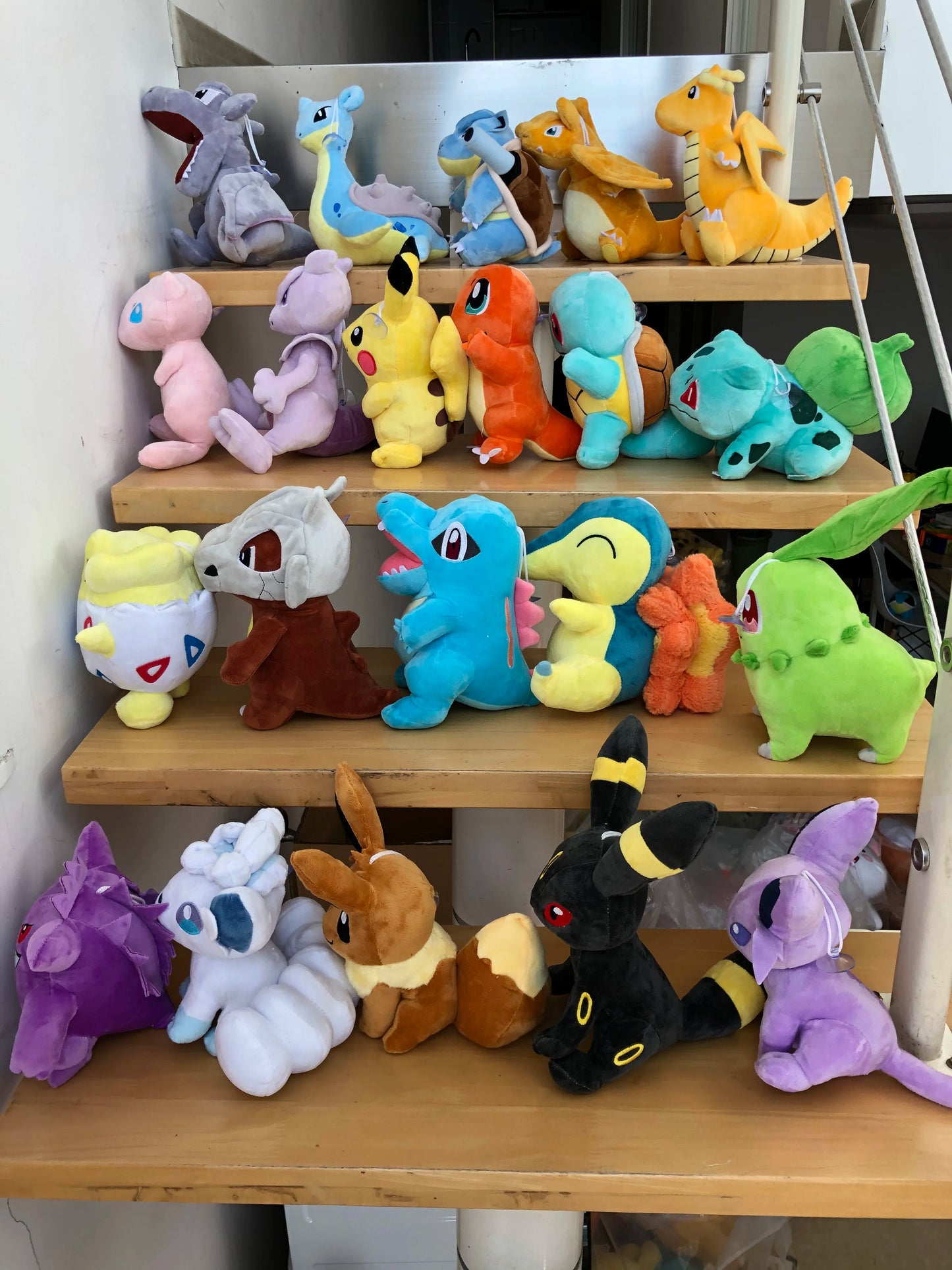 Cute Pikachu Plush Toy Pokemon Charmander Squirtle Bulbasaur Stuffed Doll Eevee Scorbunny Gengar Snorlax Christmas Gifts