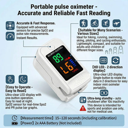 Non-contact Digital Infrared Forehead Temperature Electronic Thermometer Or Finger Pulse Oximeter Oxygen Saturation Meter Oximet
