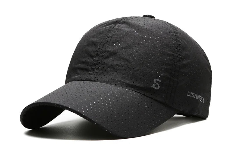 Oryginalny design Czapka do biegania Cienka Szybkoschnąca Oddychająca z daszkiem Kaczka Outdoor Męska Przeciwsłoneczna Letnia Wędkarstwo Czapka Baseballowa