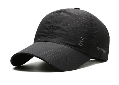 Oryginalny design Czapka do biegania Cienka Szybkoschnąca Oddychająca z daszkiem Kaczka Outdoor Męska Przeciwsłoneczna Letnia Wędkarstwo Czapka Baseballowa