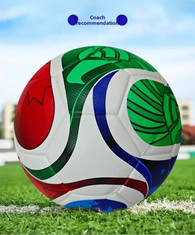 Size 5 Soccer Ball, 2026 Official Match Training Football, High Quality PU Material Seamless Durable, Gift for Kids Adults