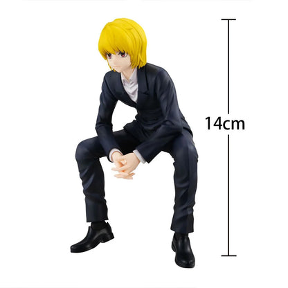 Anime Figure Killua Zoldyck Kurapika Hisoka Figure Collectible Model Illumi Zaoldyck Figurine Toy Gon Freecss Action Figure Doll