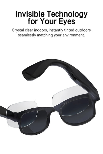 4K HD 800W Pixel Camera Smart Glasses Video Recording AI Photo Recognition Bluetooth Call Voice Translation Sunglasses