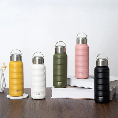 Tyeso Double Stainless Steel Thermos Mug Portable Sport Vacuum Flask Large Capacity Thermal Water Bottle Tumbler Drinks Cup
