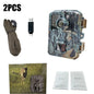 Hunting Trail Camera 16MP 1080P Wild Animal Detector Trail Camera HD Waterproof Monitoring Infrared Heat Sensing Night Vision