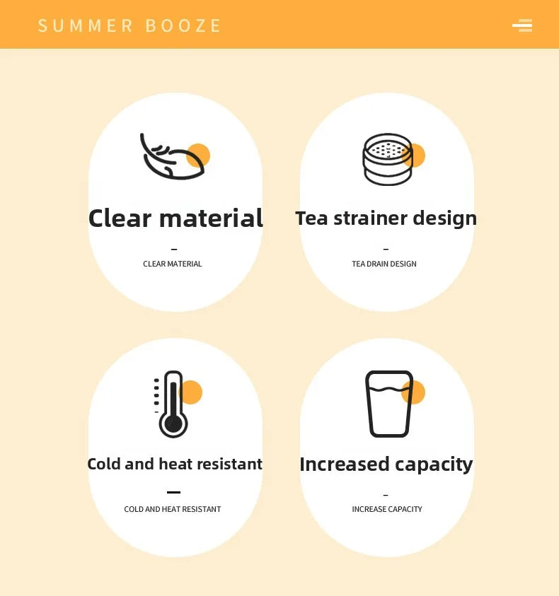 Large Capaci Cold Water Pot Heat Resistant Drop Proof Fruit Tea Barrel Beverage Ice Water Bottle for Frie Home Use
