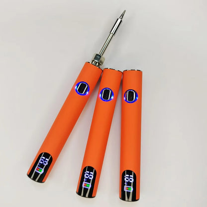 5 PCS LED 510 Thread Battery 500mAh Cart Pen Adjustable Voltage Portable Electric Soldering Iron Welding