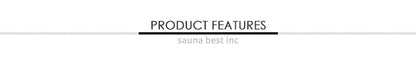 High Efficiency Insulated Outdoor Steam Sauna Stress Relief Muscle Relaxation Sauna in Stocks Customized