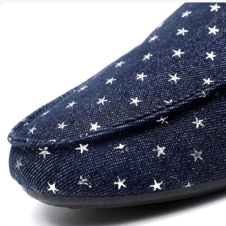Spring summer fashion casual driving shoes one foot lazy shoes men's single shoes
