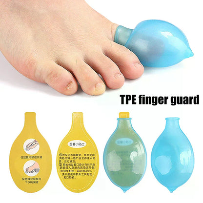 Tool Soak Potion Finger Cots for Toe and Injuries Wound Shower Waterproof Protective Cover Foot Care Men Women