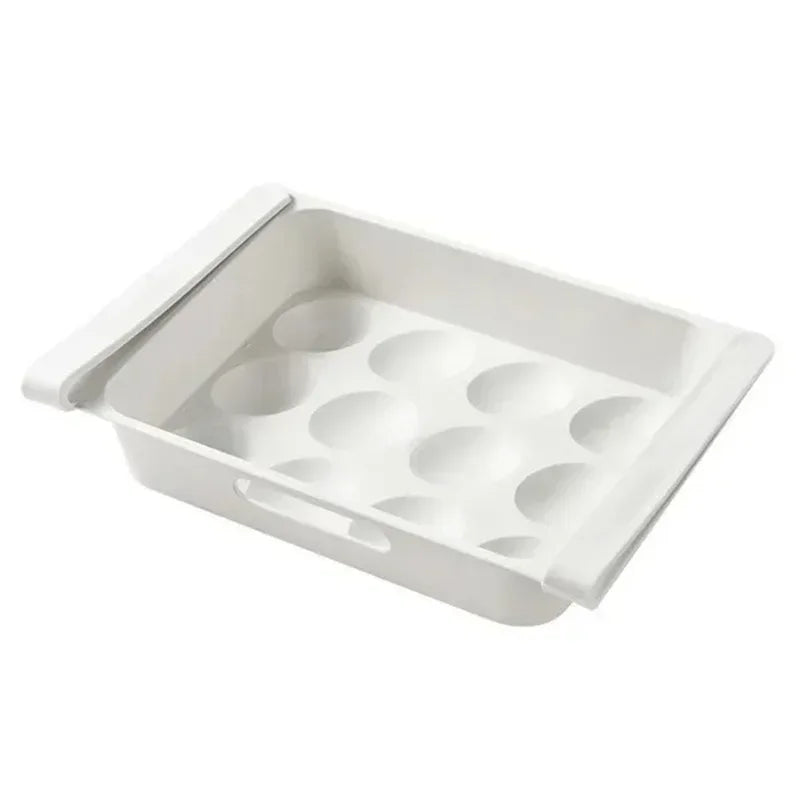 Egg Storage Box Side Door of Refrigerator Storage Organizer Kitchen Reversible Special Egg Storage Tray Kitchen Accessories