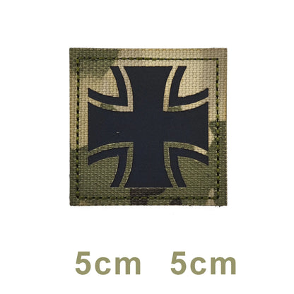 Cross Skull Finger Skeleton Tactical Clothes Vest Backpack Templar Knight Ride Bounty of Hunter Ranger Tags Magic Patch