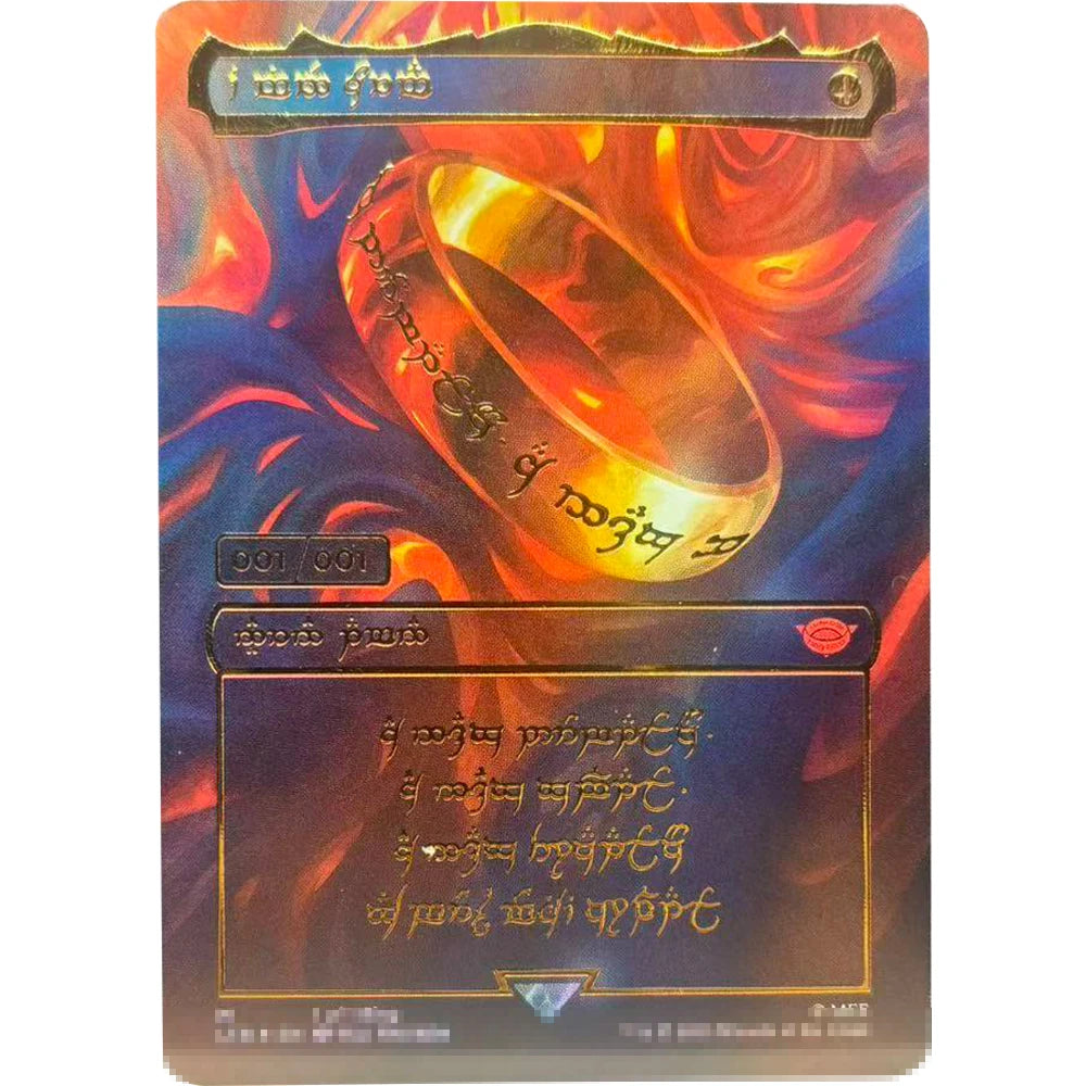 LTR-01 TCG Cards for Home Play magical Proxy The One Ring sol ring ancient tomb The Great Henge Orcish gather