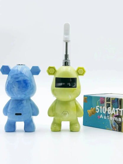 1 PCS 510 threaded battery preheating and voltage regulating LED screen display cartoon heating soldering iron