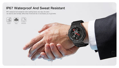 LIGE 2026 Outdoor GPS Sports Tracker Smart Watch Men 1.28"HD Compass Bluetooth Call Waterproof Smartwatch Men For Android IOS